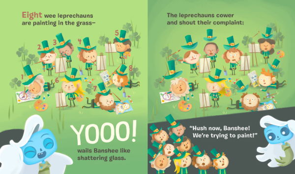 Hush Now, Banshee! monster book kidlit book review board book